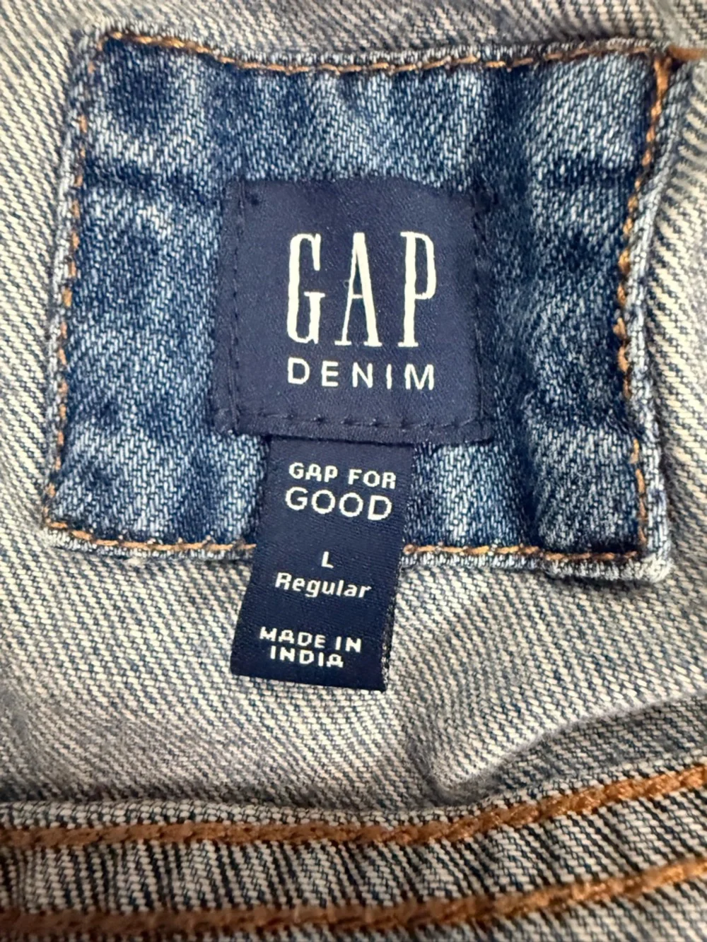 GAP Blue Denim Kids Jean Vest Like New